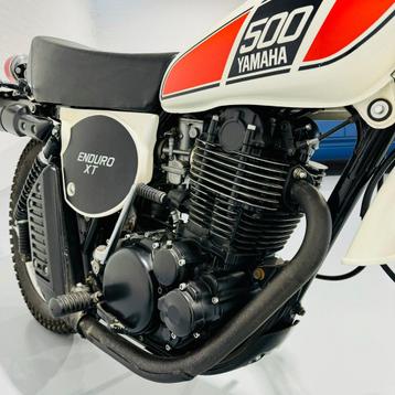 Yamaha XT500 1976 model 1N5 met 8339 km ! beschikbaar voor biedingen