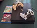 Playstation 4 PRO 1TB 4K, Games en Spelcomputers, Ophalen, Met games, Met 2 controllers, Zo goed als nieuw
