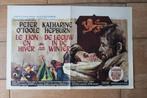 filmaffiche The Lion In Winter Katharine Hepburn filmposter, Rechthoekig Liggend, Ophalen of Verzenden, Zo goed als nieuw, A1 t/m A3
