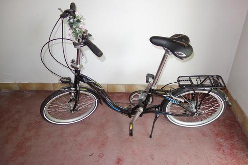 Opplooibare mini-fiets, Fietsen en Brommers, Fietsen | Vouwfietsen, Zo goed als nieuw, Dames, Overige merken, Deels opvouwbaar