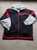 Sport vest"Adidas" met afneembare kap en binnen jas maat  L., Ophalen, Maat 52/54 (L), Zwart, Zo goed als nieuw