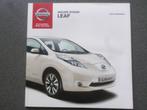 Nissan Leaf Brochure, Boeken, Auto's | Folders en Tijdschriften, Nissan, Ophalen of Verzenden