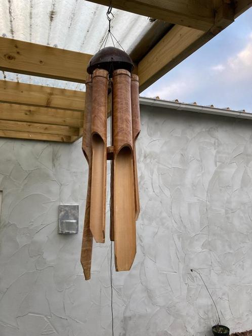 WINDGONG BAMBOE 50 CM NIEUW, Tuin en Terras, Tuinwanddecoratie, Nieuw, Ophalen of Verzenden