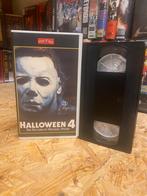 Halloween 4 ex rental, Cd's en Dvd's, VHS | Documentaire, Tv en Muziek, Ophalen of Verzenden, Zo goed als nieuw