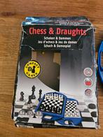 Gezelschapsspel "schaken en dammen", Een of twee spelers, Ophalen of Verzenden, Gebruikt, Jumbo