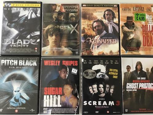 100 tal dvd's diverse genres aan slechts 2 euro per stuk, Cd's en Dvd's, Dvd's | Actie, Zo goed als nieuw, Ophalen of Verzenden