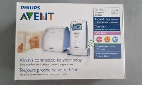 Philips Babyfoon SCD525 DECT, Kinderen en Baby's, Babyfoons, Zo goed als nieuw, 250 meter of meer, Terugspreekfunctie, Ophalen