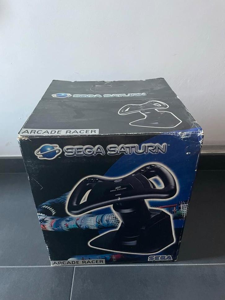 Sega Saturn Arcade racer, Games en Spelcomputers, Spelcomputers | Sega, Zo goed als nieuw, Saturn of Dreamcast, Ophalen