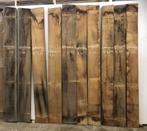 Robuust eiken gekantrechte gedroogde planken 50 a 55 mm dik, Bricolage & Construction, Bois & Planches, 200 à 250 cm, Enlèvement