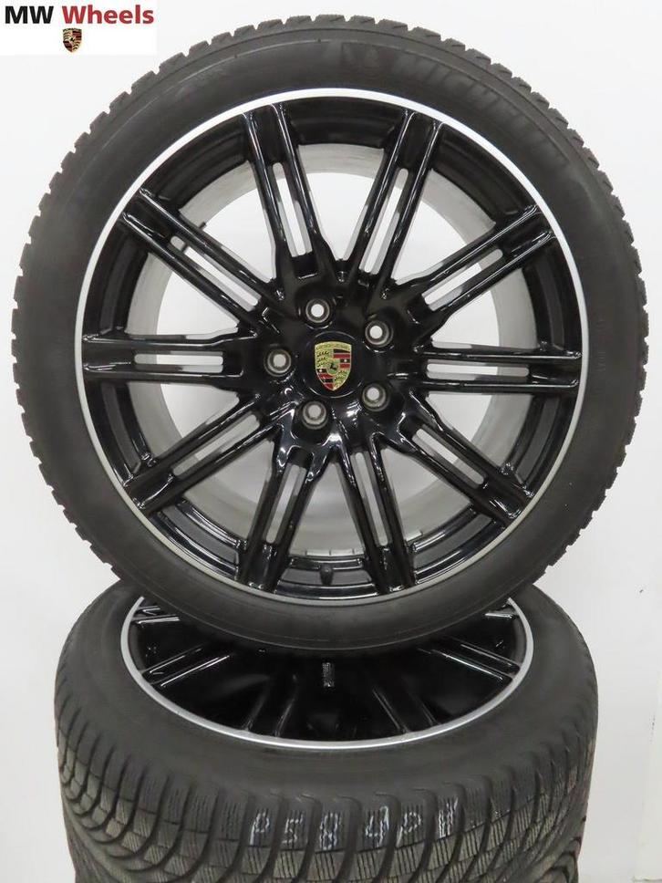 Porsche 21 inch Origineel Cayenne GTS velgen winterbanden, Auto-onderdelen, Banden en Velgen, Banden en Velgen, Winterbanden, 21 inch
