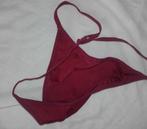 String de luxe rouge foncé taille S, Vêtements | Femmes, Sous-vêtements & Lingerie, Enlèvement ou Envoi, String