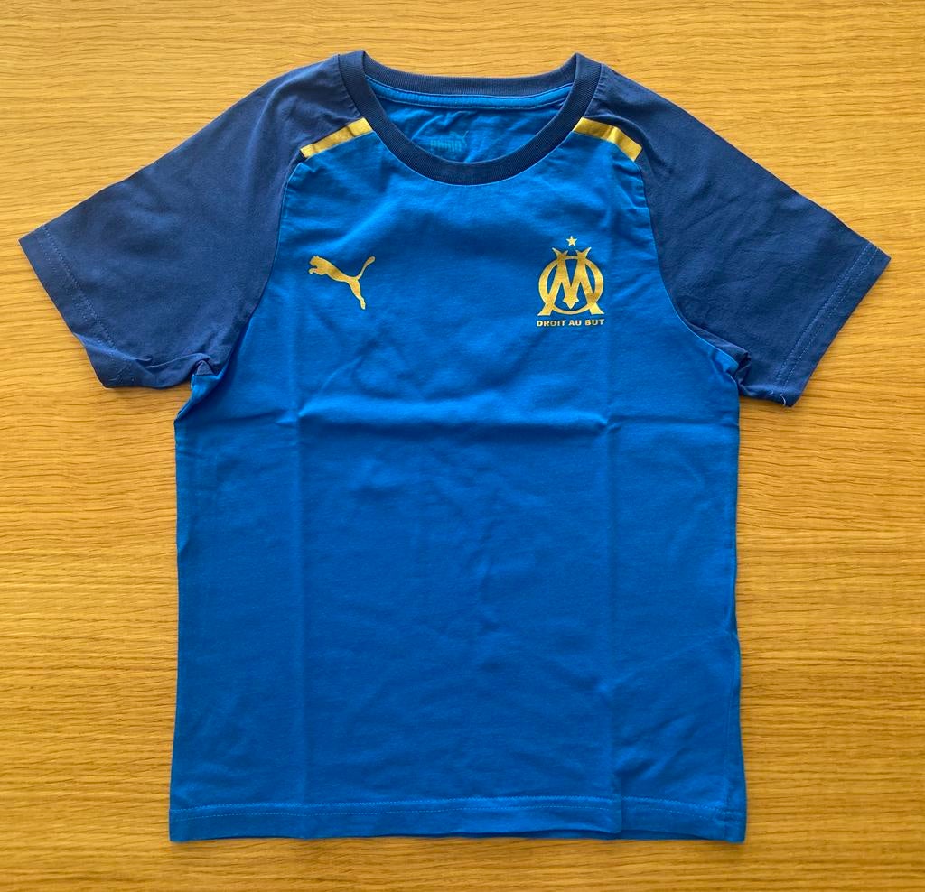 T-shirt de l’OM - PUMA - 9 ans - 30€, Enlèvement ou Envoi, Comme neuf, Garçon