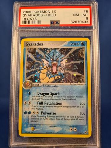 Gyarados 8/107 - Deoxys (PSA 8) beschikbaar voor biedingen