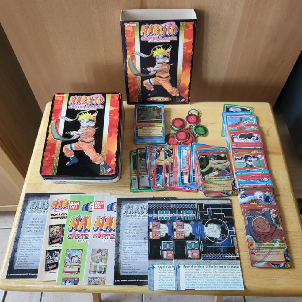 Cartes à jouer Naruto, Enlèvement