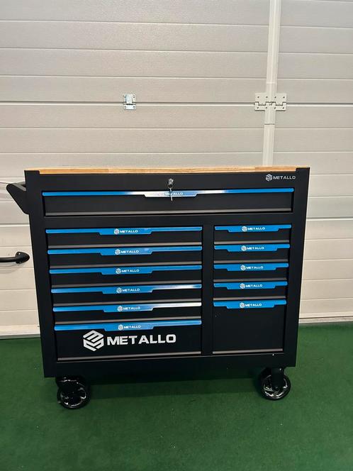 Nieuwe Metallo 12 lades gevulde gereedschapwagen, Auto diversen, Autogereedschap, Nieuw, Ophalen