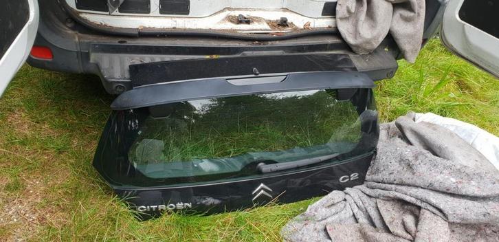 CITROËN C2 ACHTERKLEP +,SPOILER, Auto-onderdelen, Carrosserie, Achterklep, Achter, Gebruikt, Ophalen of Verzenden