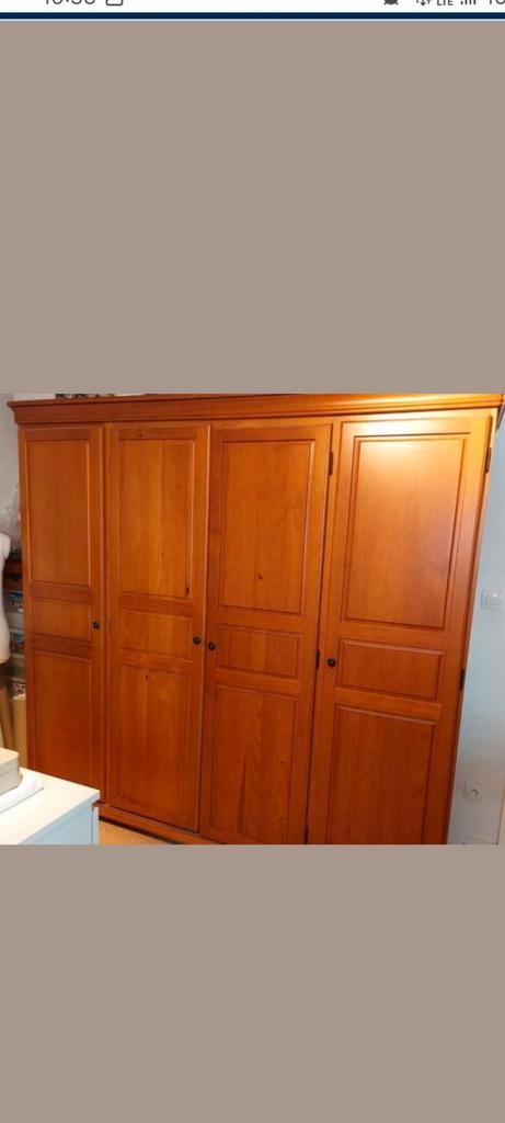 Armoire et commode, Huis en Inrichting, Kasten | Kleerkasten, Grenenhout, Ophalen