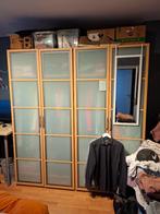 Dubbele kleerkast (zonder inhoud), Huis en Inrichting, Kasten | Kleerkasten, Ophalen, Gebruikt, 200 cm of meer, 150 tot 200 cm