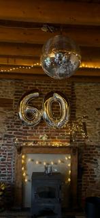 Boule disco à facettes  veritable ancienne ! 70 cm, Enlèvement, Utilisé