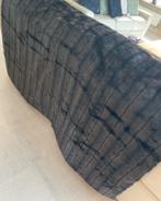 Plaid bont bruin, Huis en Inrichting, Woonaccessoires | Plaids en Woondekens, Ophalen, Zo goed als nieuw