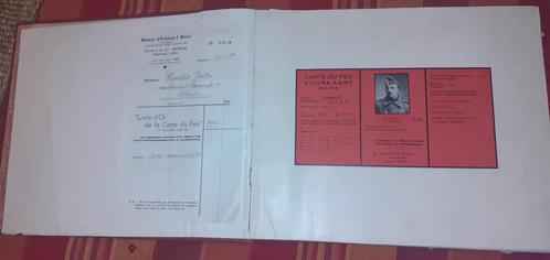 Livre d'or de la Carte du feu 1914-1918 (Ed 1938-1939), Boeken, Oorlog en Militair, Gelezen, Overige onderwerpen, Niet van toepassing