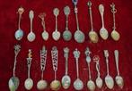 Antieke Zilveren lepeltjes uit verschillende landen, Antiek en Kunst, Antiek | Bestek, Ophalen of Verzenden