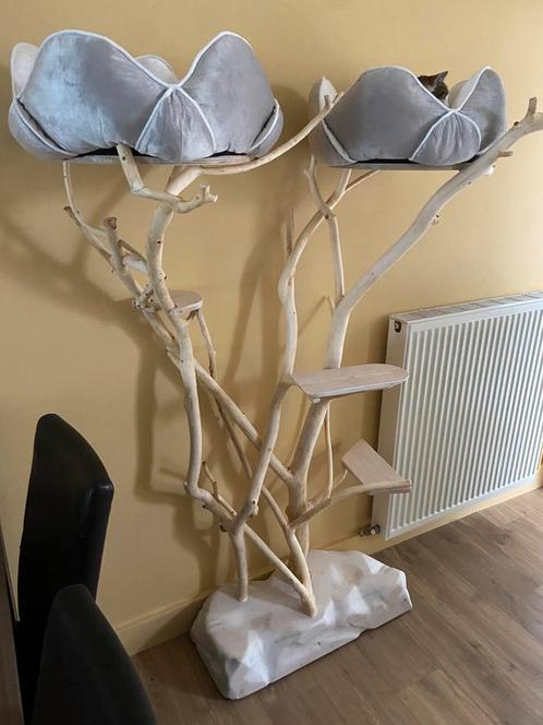Design natuurtak kattenpaal, Dieren en Toebehoren, Katten-accessoires, Nieuw, Ophalen