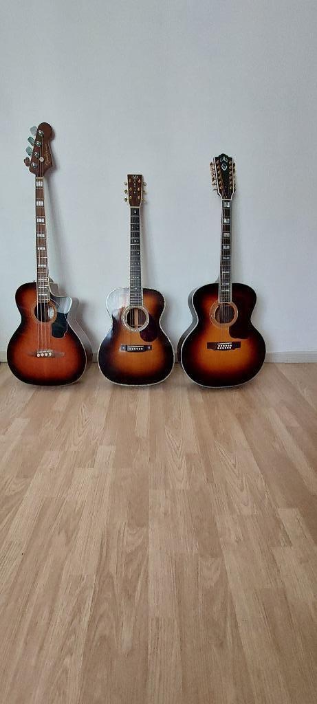 akoestische gitaren en versterkers, Muziek en Instrumenten, Snaarinstrumenten | Gitaren | Akoestisch, Gebruikt, Overige typen