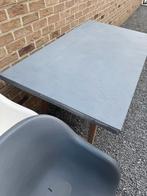 Tuintafel en 4 stoelen, Tuin en Terras, Ophalen, Zo goed als nieuw
