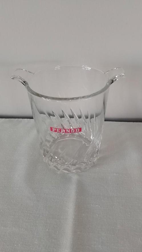 Glazen ijsbreker Pernod, Verzamelen, Glas en Drinkglazen, Zo goed als nieuw, Ophalen of Verzenden