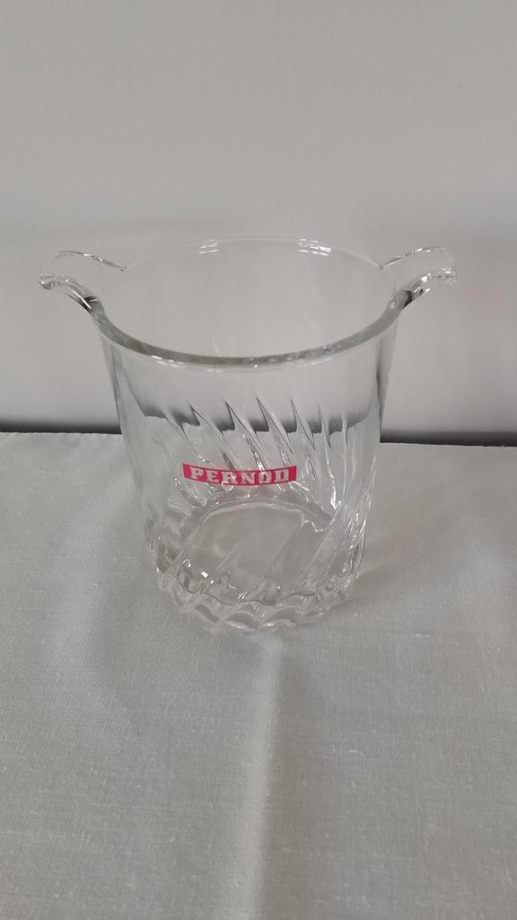 Glazen ijsbreker Pernod, Verzamelen, Glas en Drinkglazen, Zo goed als nieuw, Ophalen of Verzenden