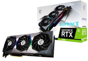 MSI GeForce RTX 3080 Suprim X 10G – Nooit overclocked. beschikbaar voor biedingen