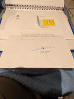 Overlijden prinses Liliane bedanking, Collections, Maisons royales & Noblesse, Enlèvement ou Envoi, Comme neuf, Carte, Photo ou Gravure