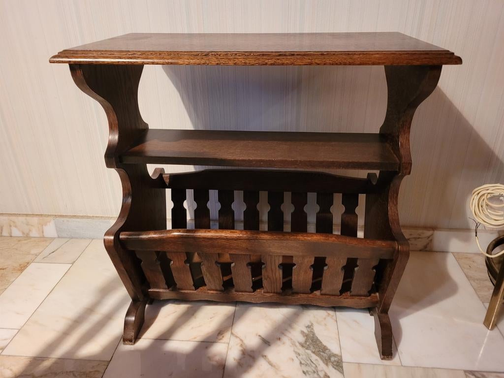 Porté journal bois, Enlèvement, Utilisé