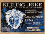 Poster Killing Joke in Luna Theater, Comme neuf, Enlèvement ou Envoi