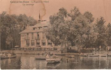 GENVAL LES EAUX  L ARGENTINE HOTEL  LES PECHEURS    CPA beschikbaar voor biedingen