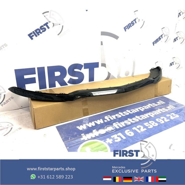 W117 CLA CLA45 AMG SPOILER LIP Voorbumper ORIGINELE bumper S, Auto-onderdelen, Overige Auto-onderdelen, Mercedes-Benz, Gebruikt