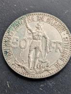 50 francs 1935 position B (F) RARE, Postzegels en Munten, Munten | België, Ophalen, Zilver, Losse munt, Zilver