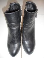 Botte cuir noir pointure 40, Enlèvement ou Envoi, Comme neuf, Boots et Botinnes, Noir
