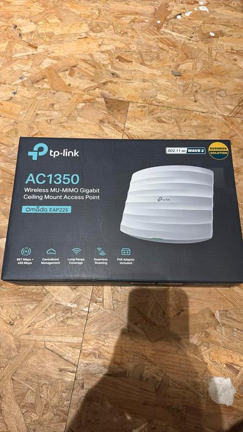 TP-Link Omada EAP225, Computers en Software, Accesspoints, Zo goed als nieuw, Ophalen of Verzenden