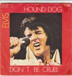 45T: Elvis Presley: Hound dog   R'n'R, Rock en Metal, Gebruikt, Ophalen of Verzenden, 7 inch