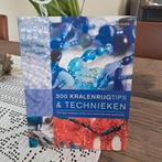 Boek : 300 kralenrijgtips & technieken, Ophalen of Verzenden, Zo goed als nieuw