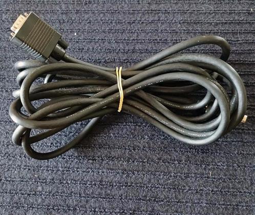 VGA M/M D-Sub-kabel voor PC TV-projector 3M, Computers en Software, Pc- en Netwerkkabels, Zo goed als nieuw, Ophalen of Verzenden