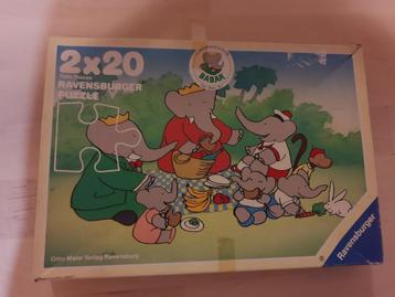Babar : Vintage Puzzel  beschikbaar voor biedingen