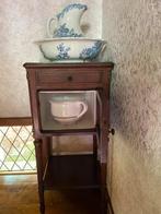 Antieke waskom met kastje en toiletpot, Antiek en Kunst, Ophalen