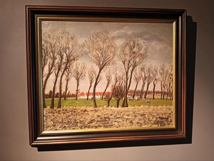 Koeien in weide, Antiek en Kunst, Kunst | Schilderijen | Klassiek, Ophalen