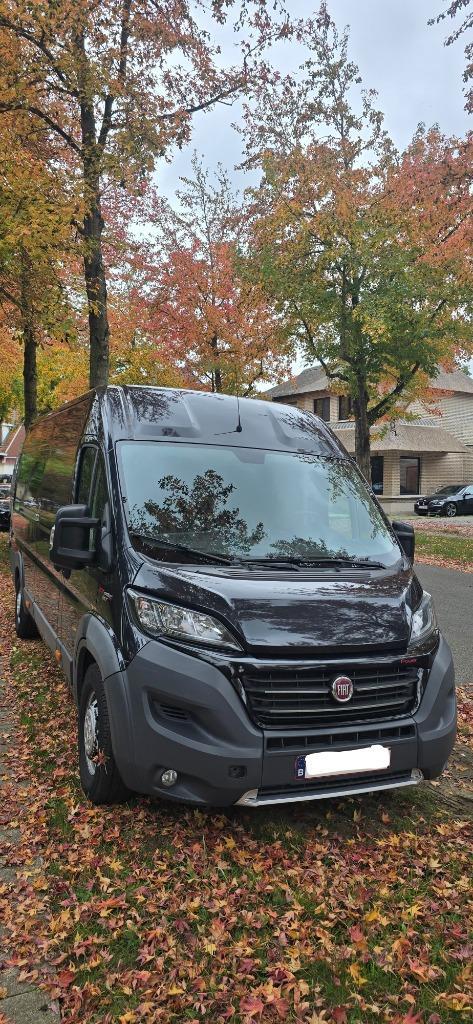 fiat ducato maxi L4H2 180PK eur 6b super deluxe, Auto's, Bestelwagens en Lichte vracht, Bedrijf, ABS, Achteruitrijcamera, Airbags