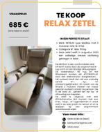 RELAXZETEL REVILAX, Huis en Inrichting, Ophalen, Zo goed als nieuw, Minder dan 75 cm, 75 tot 100 cm