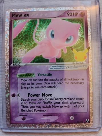 Carte Pokémon Mew EX 88/92 - Celebrations en anglais. beschikbaar voor biedingen