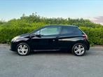 Peugeot 208 Edition Style 1.2 Benzine 2015 Euro 6b Airco GPS, Auto's, Peugeot, Voorwielaandrijving, Stof, Euro 6, Zwart
